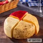 kit 4 queijos 600g aprox