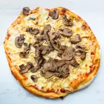 Pollo con champiñones