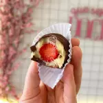 Bombom de morango
