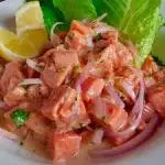 Ceviche Salmón