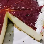 Cheesecake de frambuesa/Limon