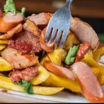 Salchi super especial🍟🍗🥓