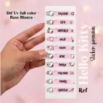 Sticker dtf uv x10 hello kitty