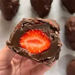 Morango Cravejado Chocolate
