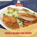Adici Frango A Milanesa C/ Catupiry.