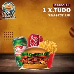 1 X.TUDO ESP. + FRITAS + REFRI LATA