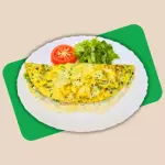 Omelete Carne de Sol