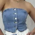 Top denim Soho