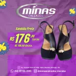 Sandália Preta RF:8490312