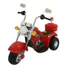 MOTO ELETRICA ESTILO HARLEY VERMELHA