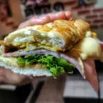 Sandwich jamón y mozarella(copia)