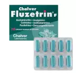 FLUZETRIN F 10 CAPSULAS
