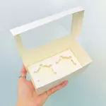 Caja 2 Cupcakes Plana Con Acetato