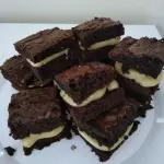 brownie - chocolate branco