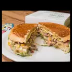 X- CHEDDAR BACON PRENSADO