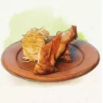 Kankacho y Pastel de Tallarín