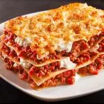 Lasagna  Carne y Queso