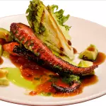 Pulpo braseado
