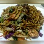 Yakisoba camarão