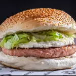 Salmão burger