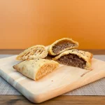 Pastel Paçoca de Carne de Sol fit
