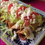 Comida de Tacos Dorados