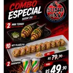 2 Temaki hot + 10 hot + 2 Guaravita