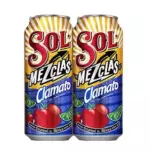 2 Sol Clamato 473ml