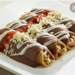 Enfrijoladas norteñas