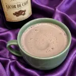 Chocolate Quente com Licor de Café