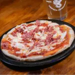 Tocino y cebolla