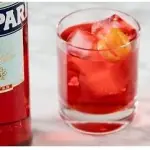 CAMPARI COM LARANJA DRINK