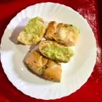 Porção de pão de alho