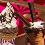 Cone c/ sorvete + Cone Cake