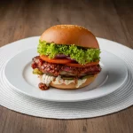 Chistorra Burger Pollo + Papas
