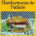 hamburguesa de patacon