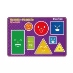Rompecabezas Evaflex con pin 8pzs