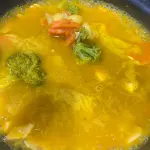Sopa de Mero Y camarones
