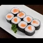 Hossomaki Salmão - 8 peças