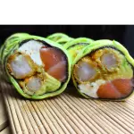 AVOCADO SAKE EBI ORIENTAL ROLL