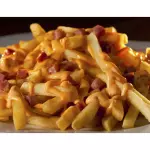 Batata frita  cheddar e bacon Grande