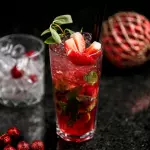 Mojito de frutos rojos