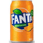 fanta laranja lata