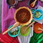 Consomé mediano con carne