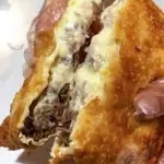 Pastel carne de sol na nata
