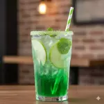 Soda Italiana de Manzana Verde