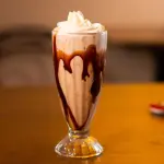 Milkshake crocante