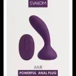 Plug Anal Vibrador Potente Julie