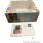 Caja estampada con visor 🤘