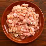 Picada de suprema a cuchillo